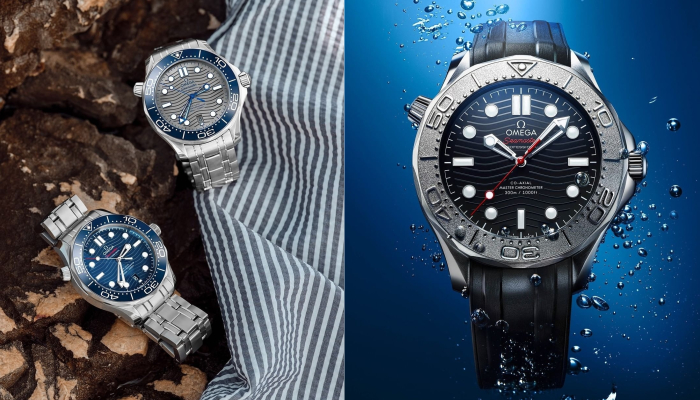 OMEGA歐米茄手錶推薦：Seamaster CO‑AXIAL MASTER CHRONOMETER 41 MMOMEGA的經典手錶款式除了有上過太空的「月球錶」之外，亦有可以深入海洋探索的「潛水錶」